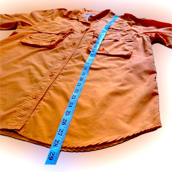 Cabela’s Guidewear Women’s Fishing Camp Shirt Vented With UV Protection Size M - Picture 12 of 12